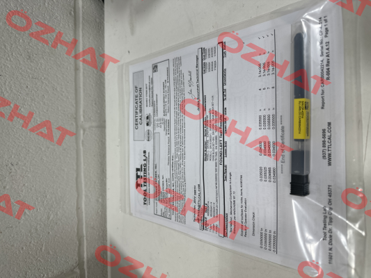 SDS-0350-NISTCERT Carbide Probes