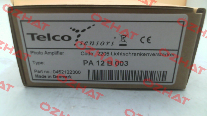 p/n: 5752, Type: PA 12 B 003 Telco