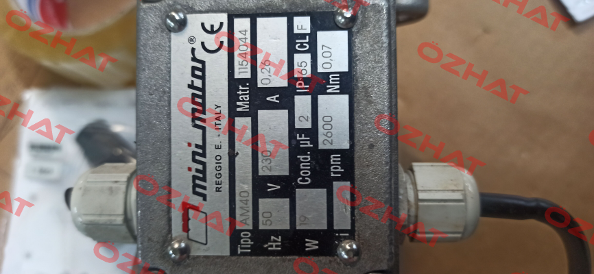 AM 40 000 Minimotor