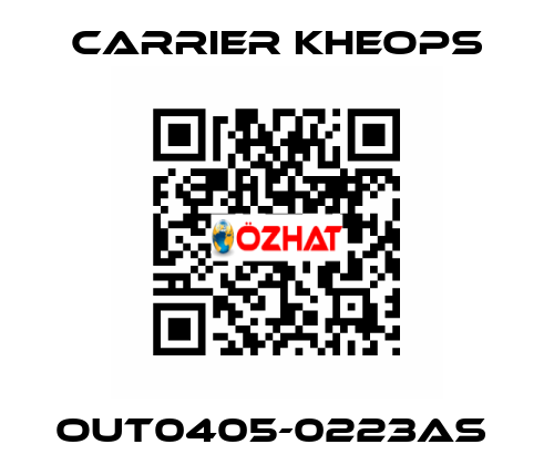 OUT0405-0223AS  Carrier Kheops
