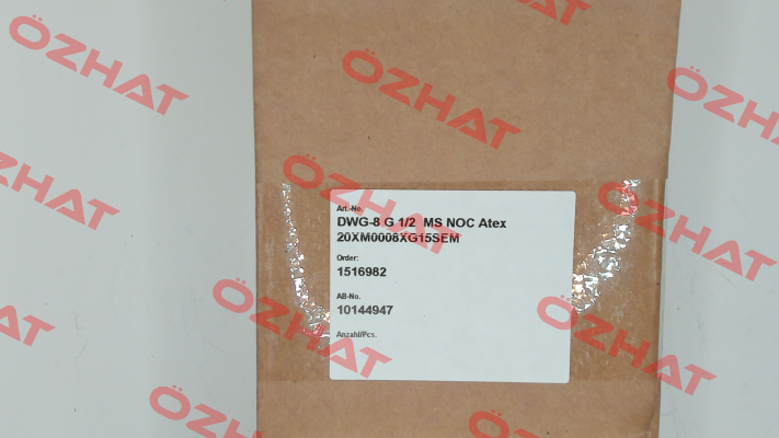 20XM0008XG15SEM // DWG-8 G 1/2" Meister