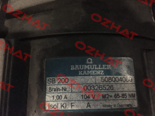 00326526 Baumüller