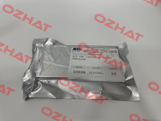 10008 Act Test Panels