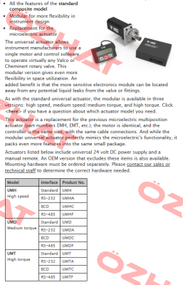 UMTA-2CSF16MWE / 724UMTA2CSF16MWE Valco