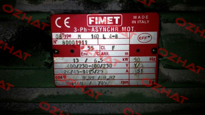 AC M 160 L4/8  Fimet