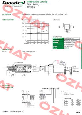 CP200-3-B-0-A-C-100 Comatrol