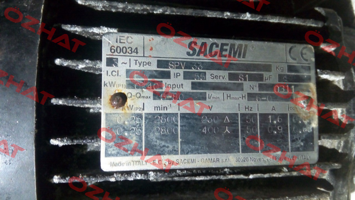 YT63SVBAA090  Sacemi