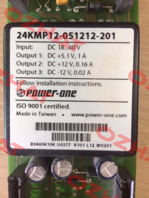 24KMP12-051212-201  Bel Power Solutions