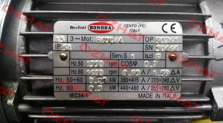 00091423APS30A0 ( H 63C4 ) Bonora