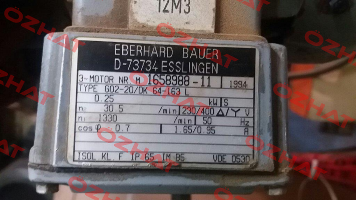 G02-20/DK 64-163 L Bauer