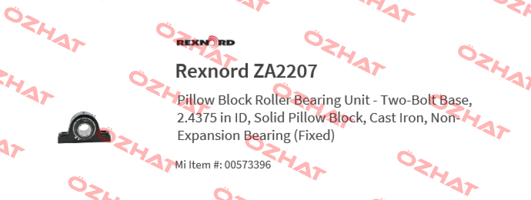 ZA 2207 Rexnord