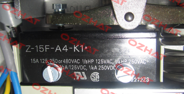 z-15f-a4-k1 - old code , new code Z-15G-BOMI  Omron