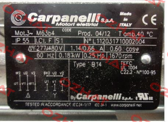 Typ 63L/4-UL/CSA (M63b4)   Carpanelli