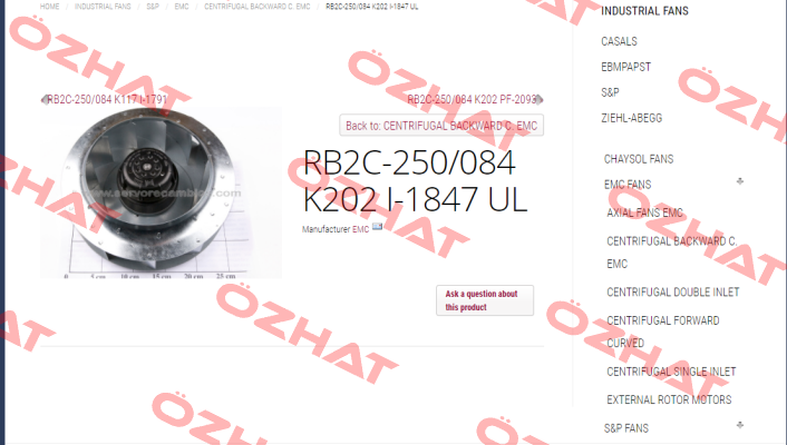 RB2C-250/084 K202 I-1847  Emc