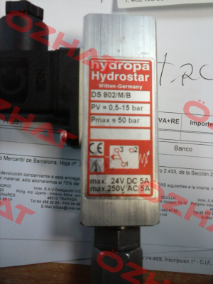 DS-802/M/B (802MB) (12126) Hydropa Hydrostar