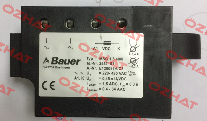 MSG 1.5.480I Bauer