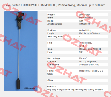 IMM500-500 Euroswitch