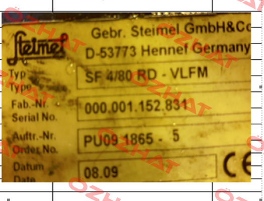 ASF4-80RD-162584R Steimel