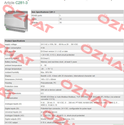 C281-3  Regin
