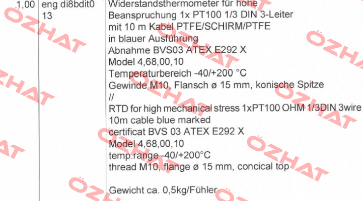 DI8BDIT013  Dittmer