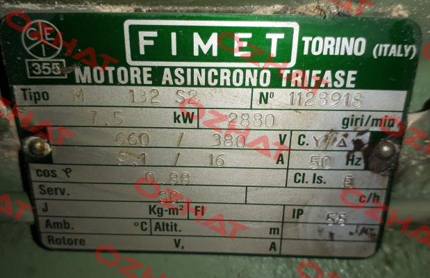 M 132 S2 Fimet