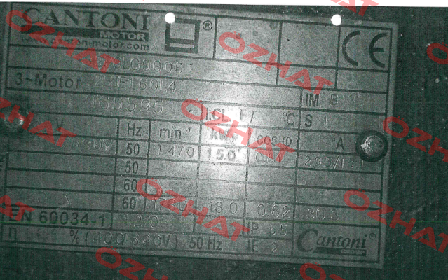 2SIE 160L-4  Cantoni