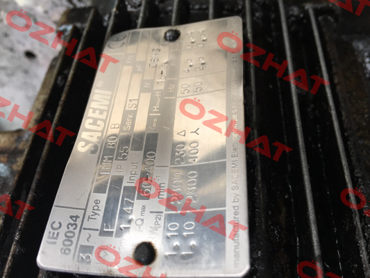 IMM 80 B  Q-max 60-400  Sacemi
