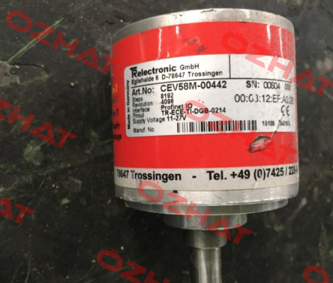 CEV58M 00442 Obsolte! Replaced by  CEV582M-10442 TR Electronic