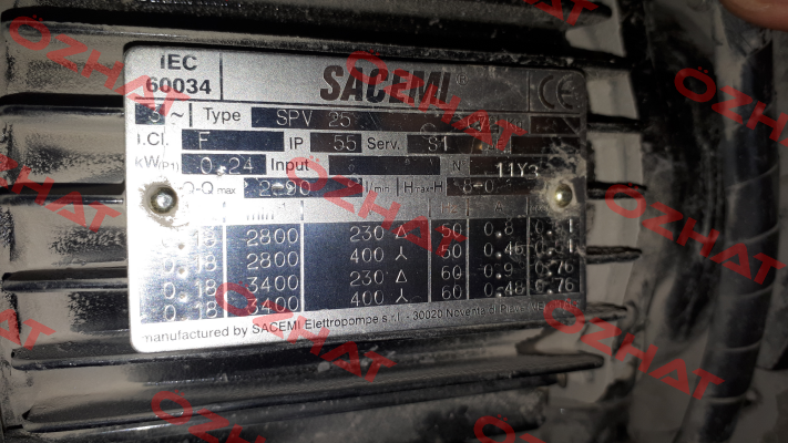 SPV 25 (220mm) Sacemi