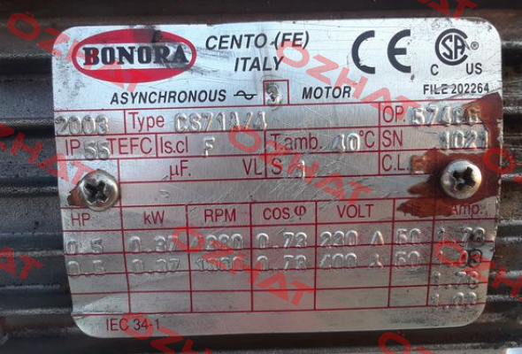 cs71a-4 (OEM)  Bonora