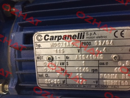MDC71A6-SO   OEM Carpanelli