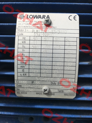 PLM132B14S3/3110 E3     Lowara