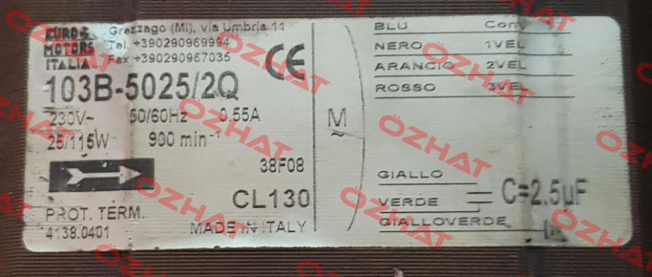 103B-5025/2Q Euro Motors Italia
