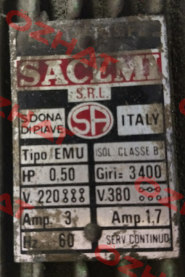 SP50/220mm 3ph Sacemi