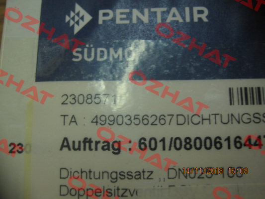 2308571 , type D611-614 / D631-634 Südmo
