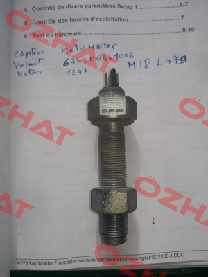 674 004 1006 Motometer