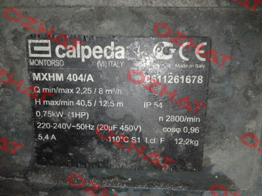 MXHM 404/A Calpeda