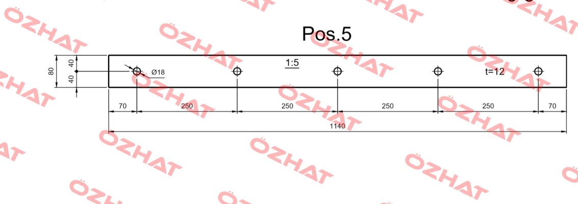 İsoplan 750 (80x1140x12) Frenzelit