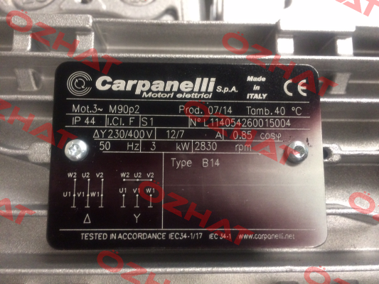 M90 P2 B34 SPECIAL Carpanelli