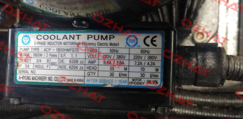 ACP-1800HMFS70 A-Ryung