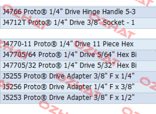 J47705/32 PROTO