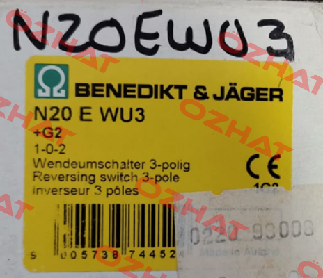 N20 E WU3+G2 Benedict