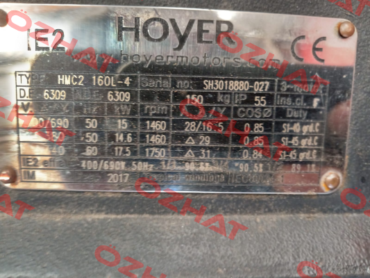 HMC2 160 L-4 Hoyer Motors
