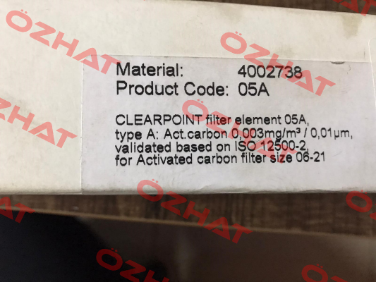 P/N: 4002738, Type: 05A Beko