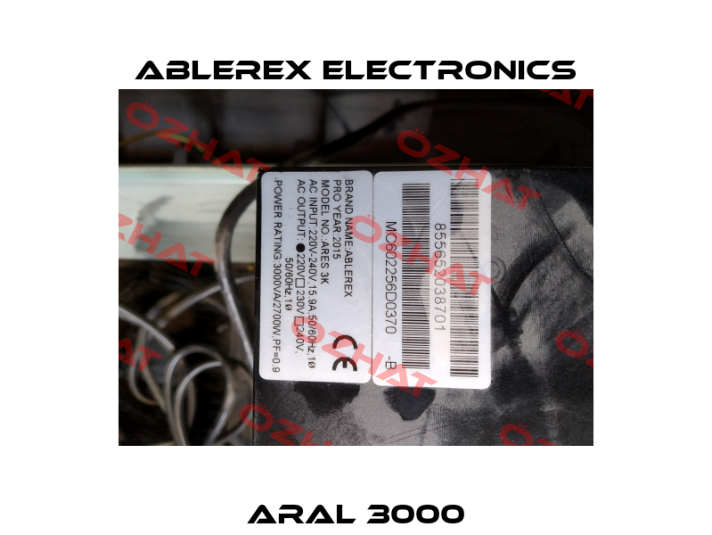 ARAL 3000 Ablerex Electronics