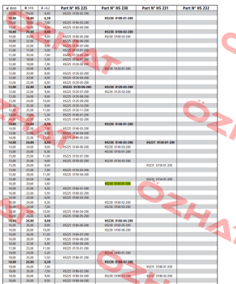 HS230 0160-01-200 Guarnitec