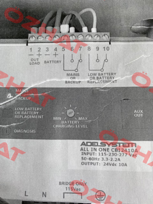 CBI2410A   115-230-277 ADEL System