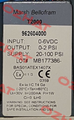 962-604-000 Bellofram