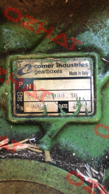 P/N:106070; Type:A 613 R R30.0 / 1.0 Comer Industries