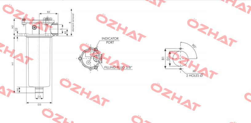 FR130C25BBB500000 Filtrec